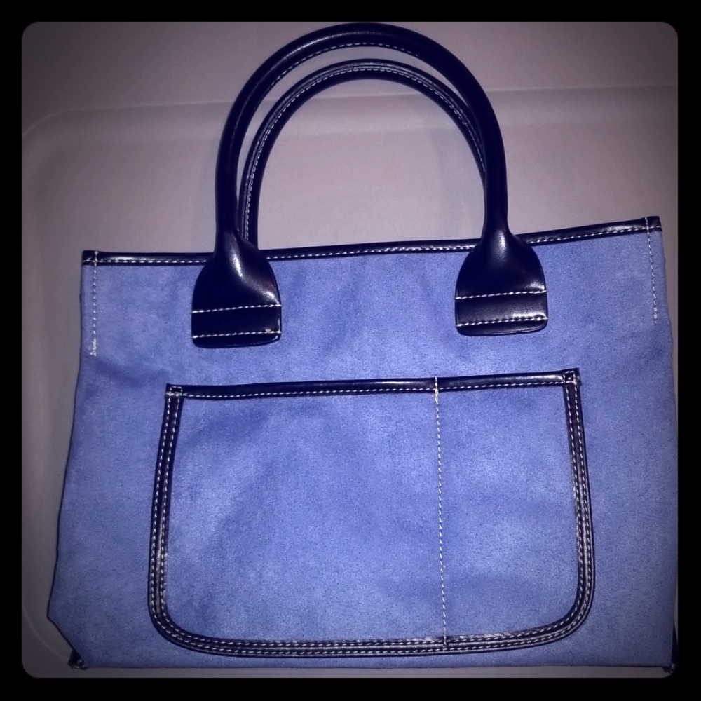 Saks Fifth Avenue Suede Purse